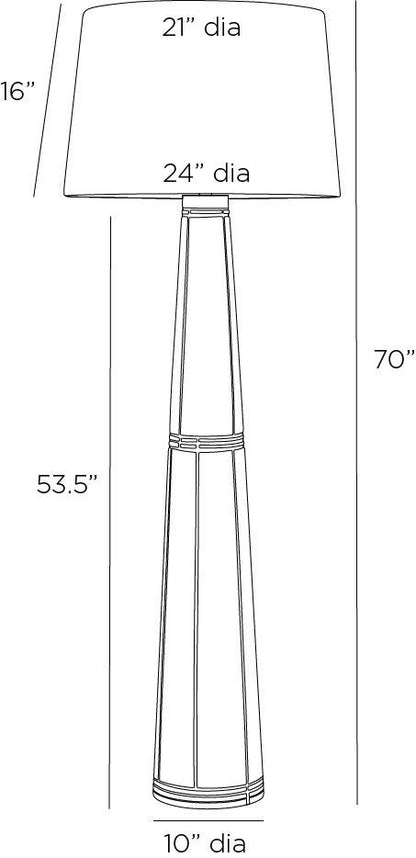 Arteriors Home Elmhurst Floor Lamp PFI08-SH052