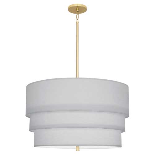 Robert Abbey  Decker Pendant in Modern Brass Finish PG141