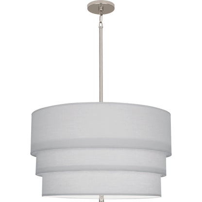 Robert Abbey  Decker Pendant in Polished Nickel Finish PG142