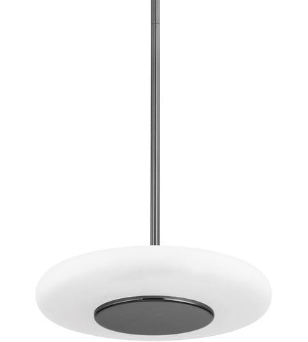 Hudson Valley Lighting Blyford 1 Light Pendant in Black Nickel PI1896701S-BLNK