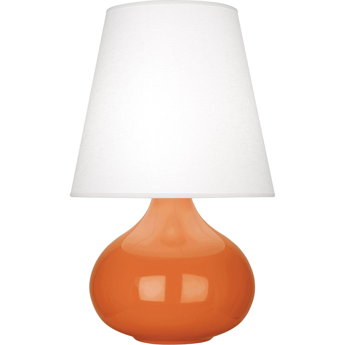 Robert Abbey  Pumpkin June Accent Lamp in Pumpkin Glazed Ceramic PM93