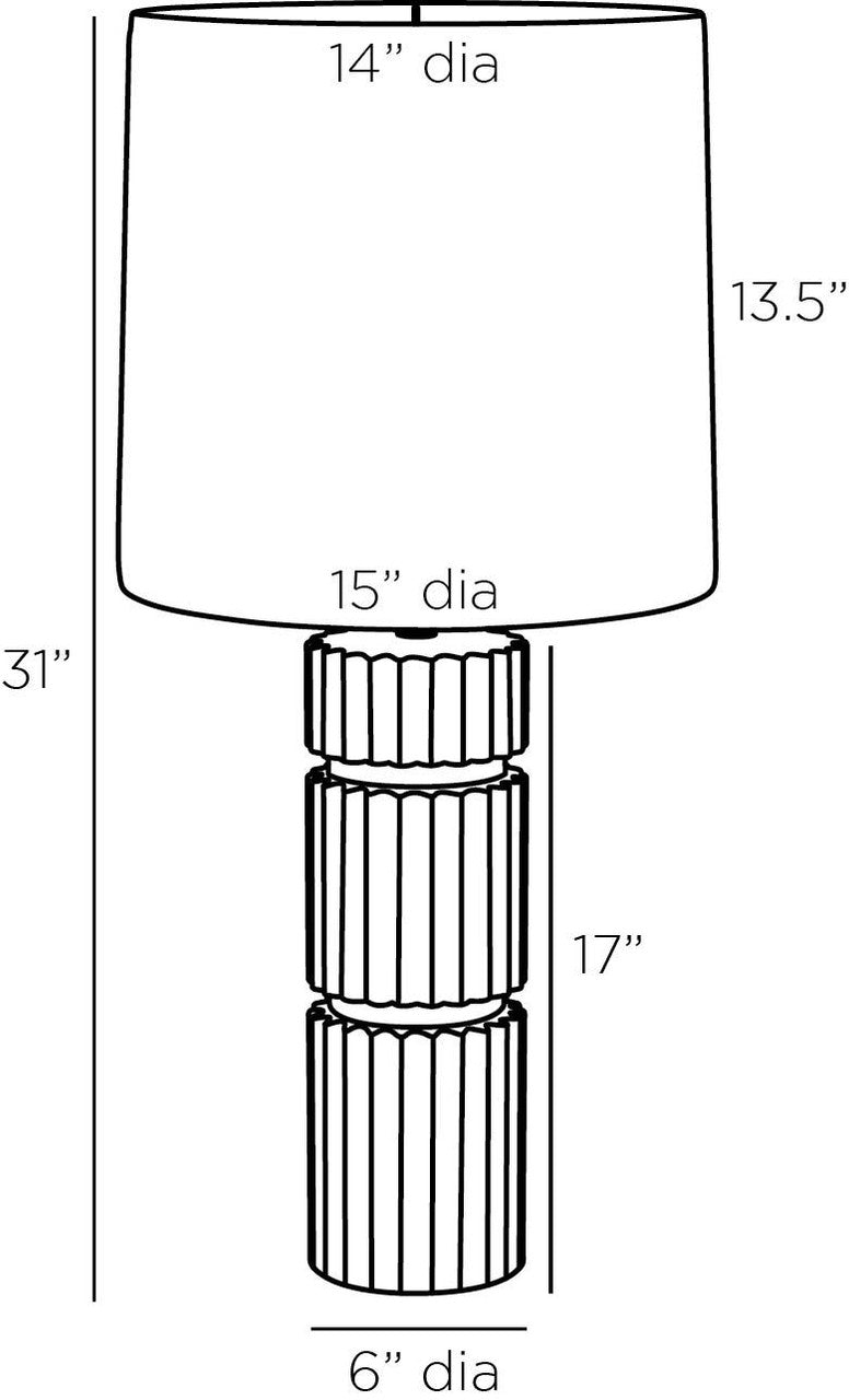 Arteriors Home Annika Lamp PTC14-SH018