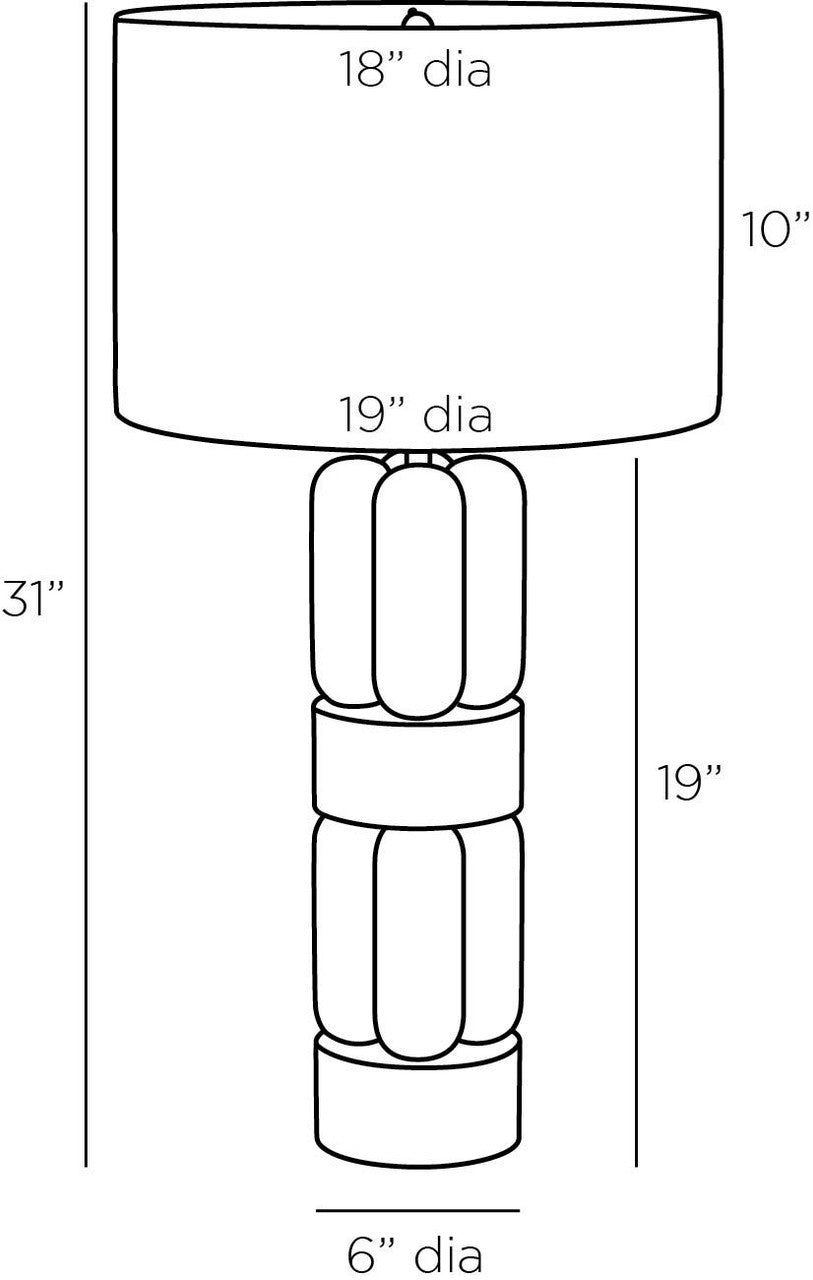 Arteriors Home Bronson Lamp PTC16-SH022