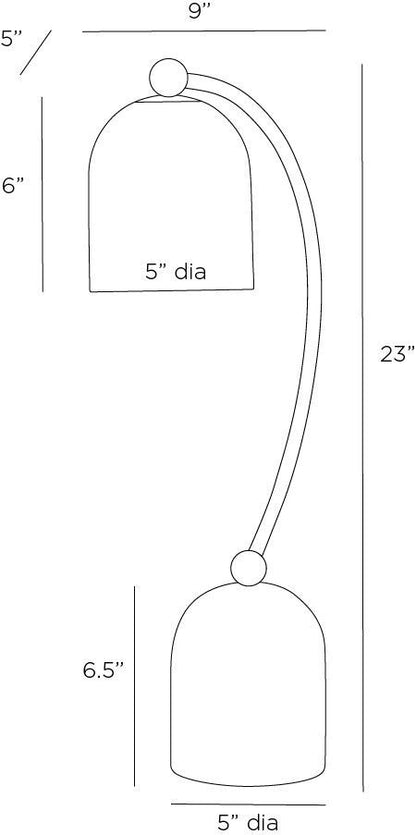 Arteriors Home Daley Desk Lamp PTC34