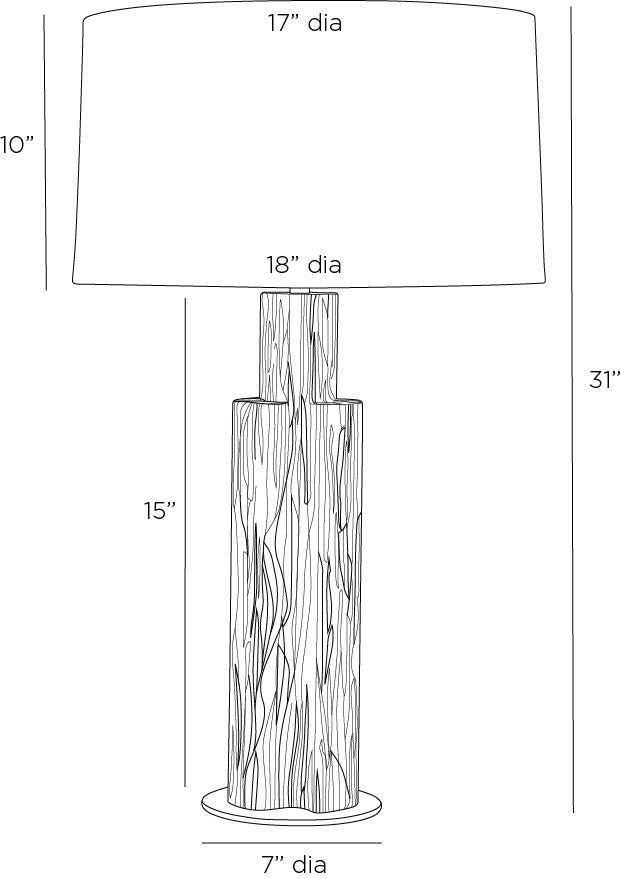 Arteriors Home Eris Lamp PTC35-643