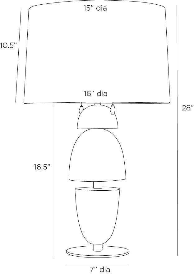 Arteriors Home Comal Lamp PTC43-229