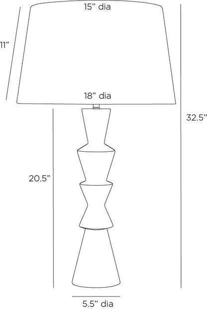 Arteriors Home Chloe Lamp PTC45-SH046