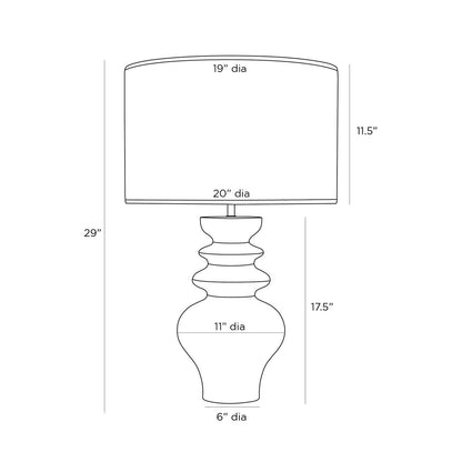 Arteriors Home Worland Lamp PTE06-SH013