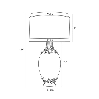 Arteriors Home Wilhelm Lamp PTI04-SH005