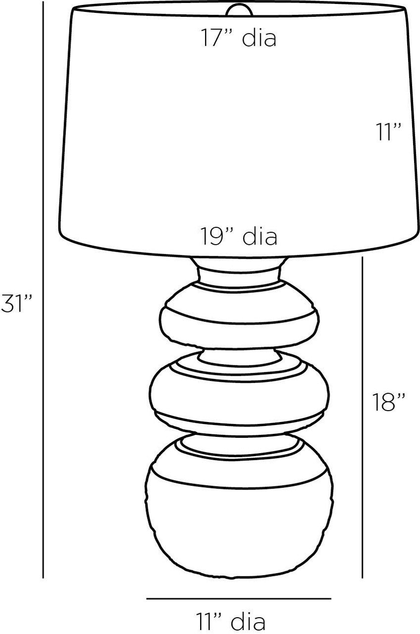 Arteriors Home Alanis Lamp PTS11-SH030