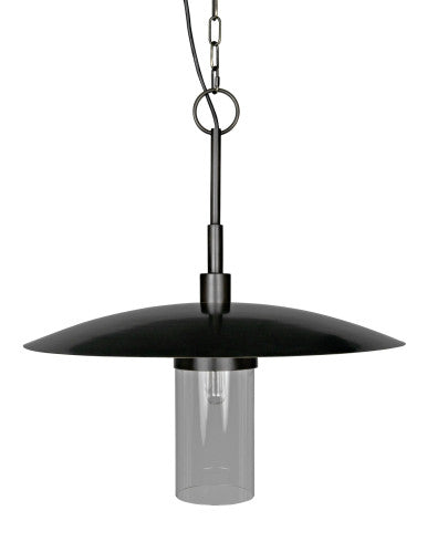 Noir Anton Pendant in Aged Brass PZ009AB