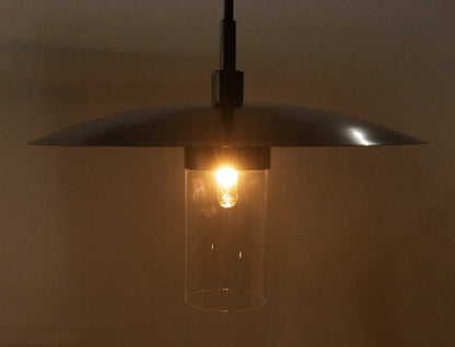 Noir Anton Pendant in Aged Brass PZ009AB