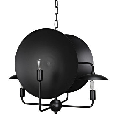 Noir Satellite Lamp in Matte Black PZ019MTB