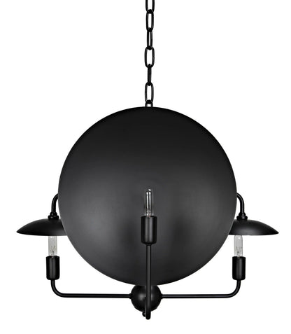 Noir Satellite Lamp in Matte Black PZ019MTB