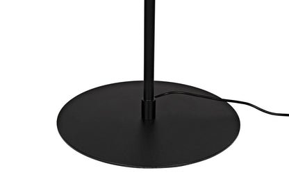 Noir Lazarus Floor Lamp in Matte Black PZ028MTB