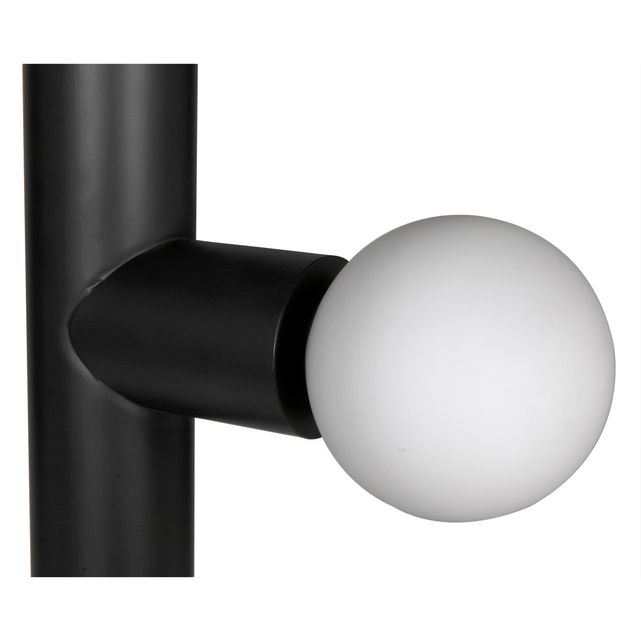 Noir Marlowe Floor Lamp in Matte Black PZ033MTB