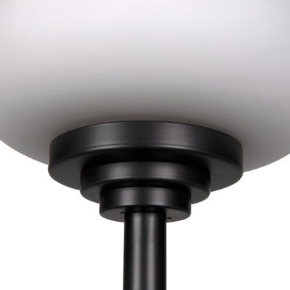 Noir Charlotte Lamp in Matte Black PZ038MTB