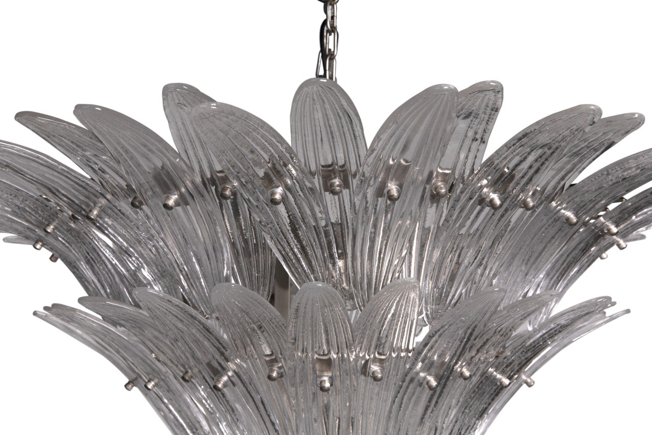 Noir Emperor Chandelier, XL in Antique Silver PZ039