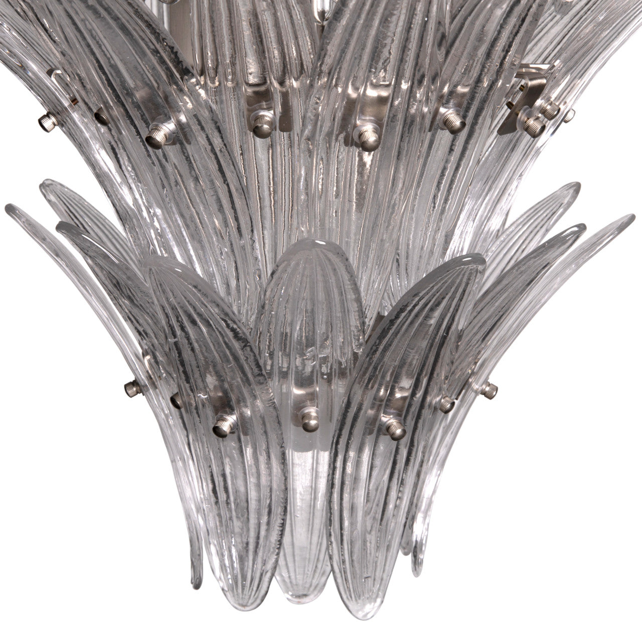 Noir Emperor Chandelier, XL in Antique Silver PZ039