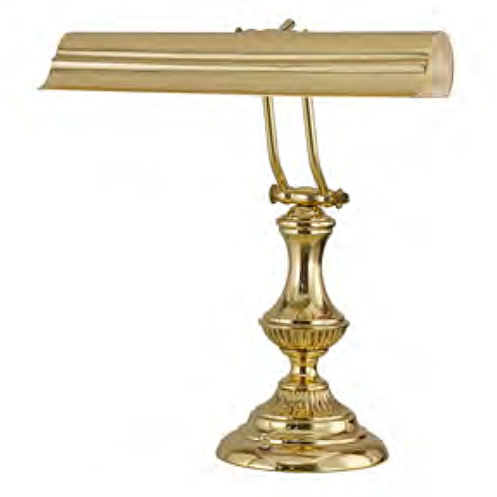 Lite Master Kinsley Piano or Desk Lamp in Polished Solid Brass T5930PB