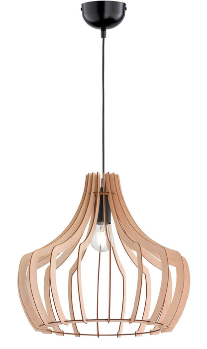 Arnsberg Wood Wood Pendant Light in Wood Color R30253830