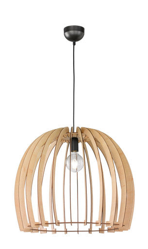 Arnsberg Wood Wood Pendant Light in Wood Color R30256030