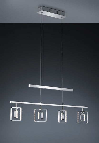 Arnsberg Tivoli LED Chandelier  in Chrome R32524106