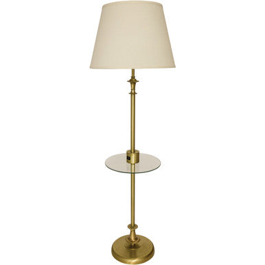 House of Troy Randolph Floor Lamp in Antique Brass RA302-AB