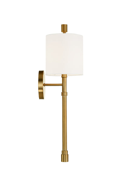 Crystorama Rachel 1 Light Vibrant Gold Wall Mount RAC-A3501-VG