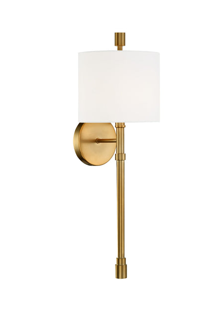 Crystorama Rachel 1 Light Vibrant Gold Wall Mount RAC-A3501-VG