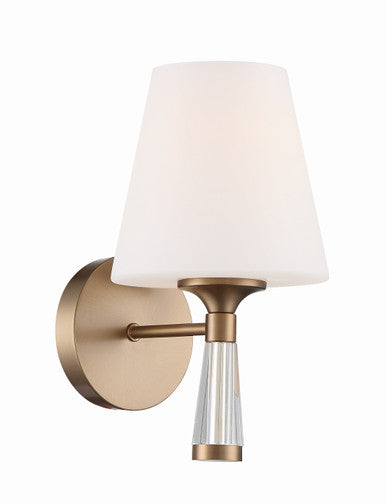 Crystorama Ramsey 1 Light Vibrant Gold Wall Mount RAM-A3401-VG