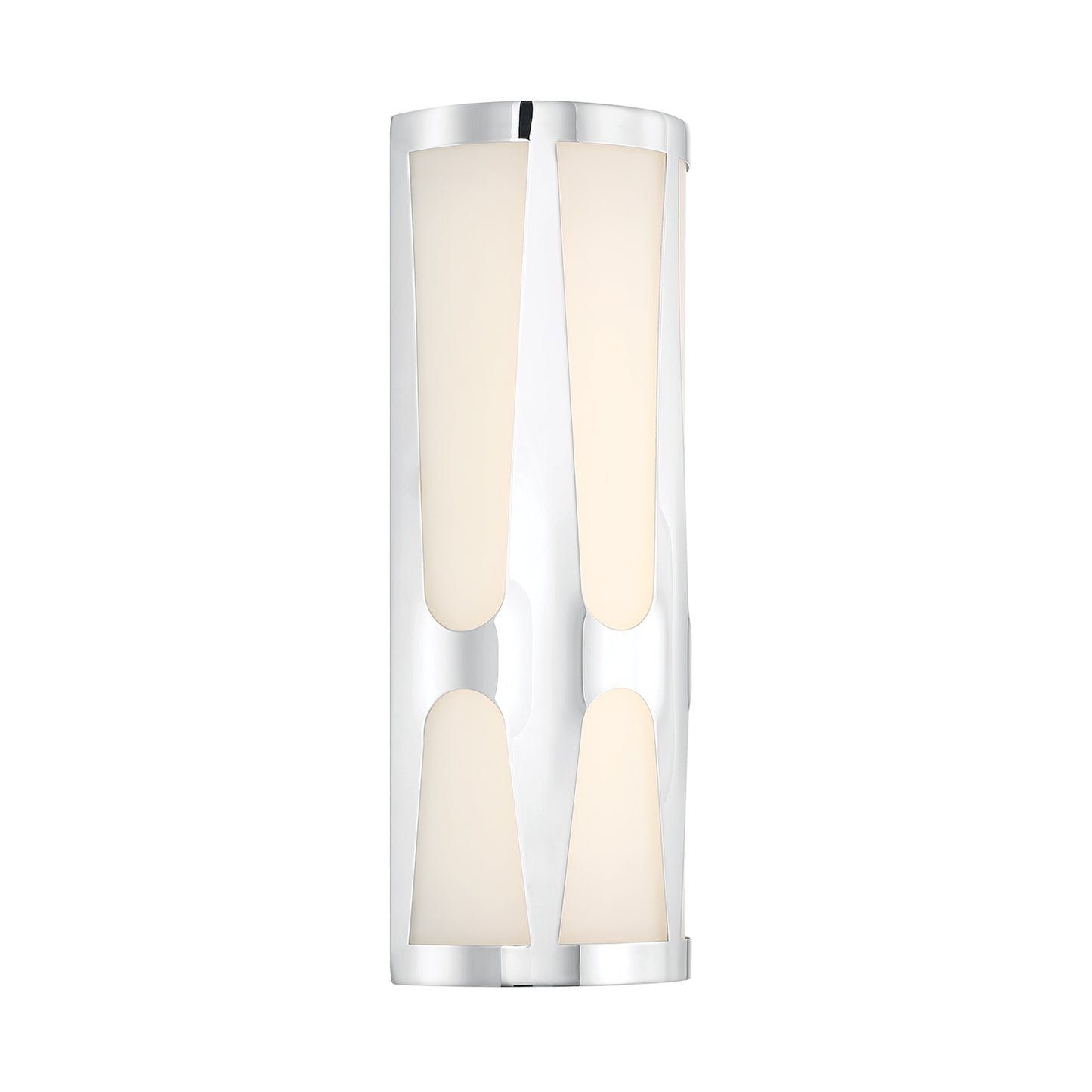 Crystorama Royston 2 Light Polished Chrome Sconce ROY-802-CH