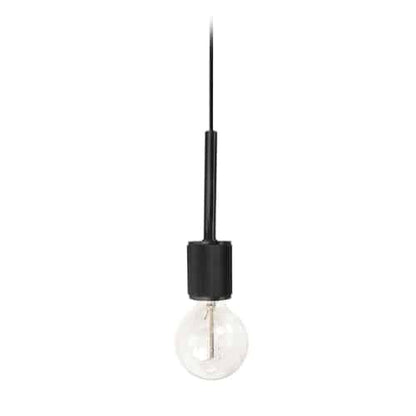 Dainolite 1 Light Matte Black Pendant RSW-41P-MB