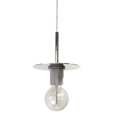 Dainolite 1 Light Incandescent Pendant, Polished Chrome RSW-61P-PC