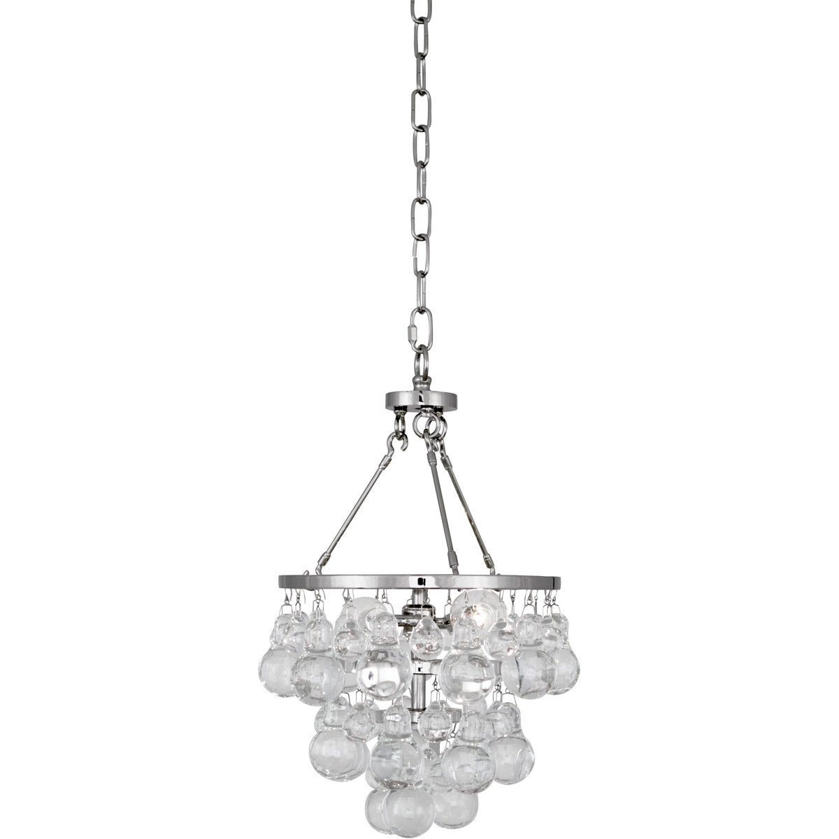 Robert Abbey  Bling Pendant in Polished Nickel Finish S1006