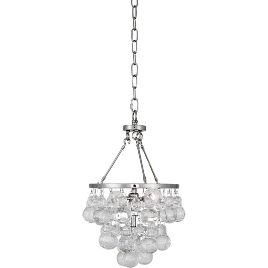 Robert Abbey  Bling Pendant in Polished Nickel Finish S1006