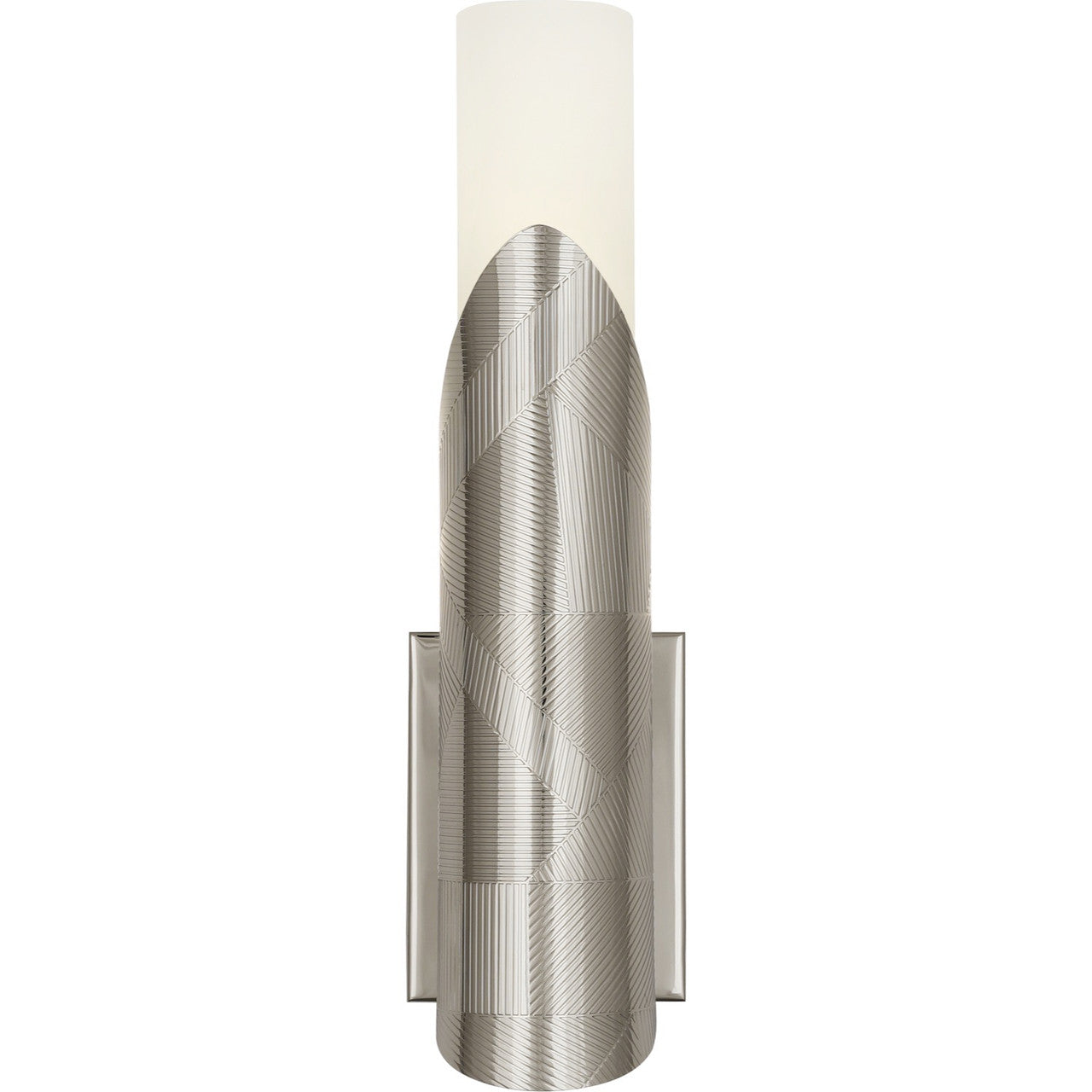 Robert Abbey Michael Berman Brut Wall Sconce in Polished Nickel S620