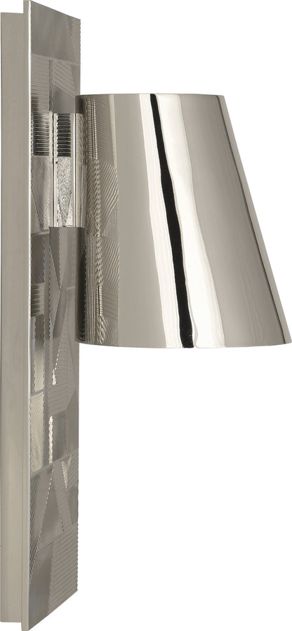 Robert Abbey Michael Berman Michael Berman Brut Wall Sconce in Polished Nickel S622