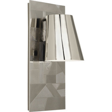 Robert Abbey Michael Berman Michael Berman Brut Wall Sconce in Polished Nickel S622