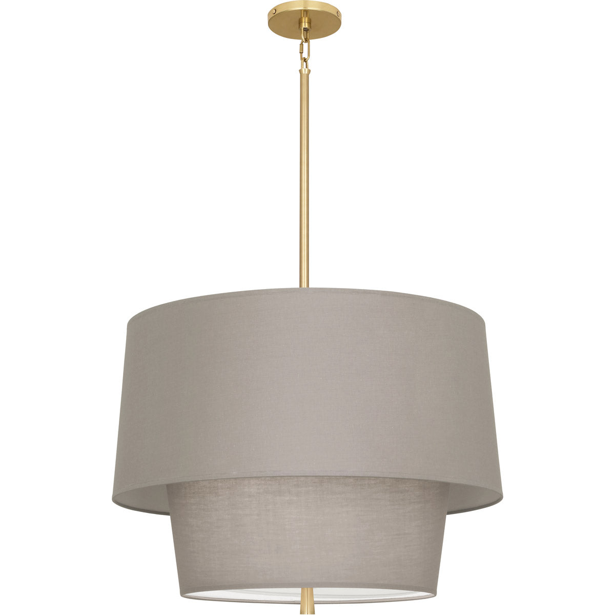 Robert Abbey  Decker Pendant in Modern Brass Finish SG137