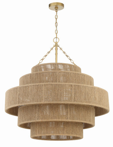 Crystorama Shyla 20 Light Soft Gold Chandelier SHY-10909-SG