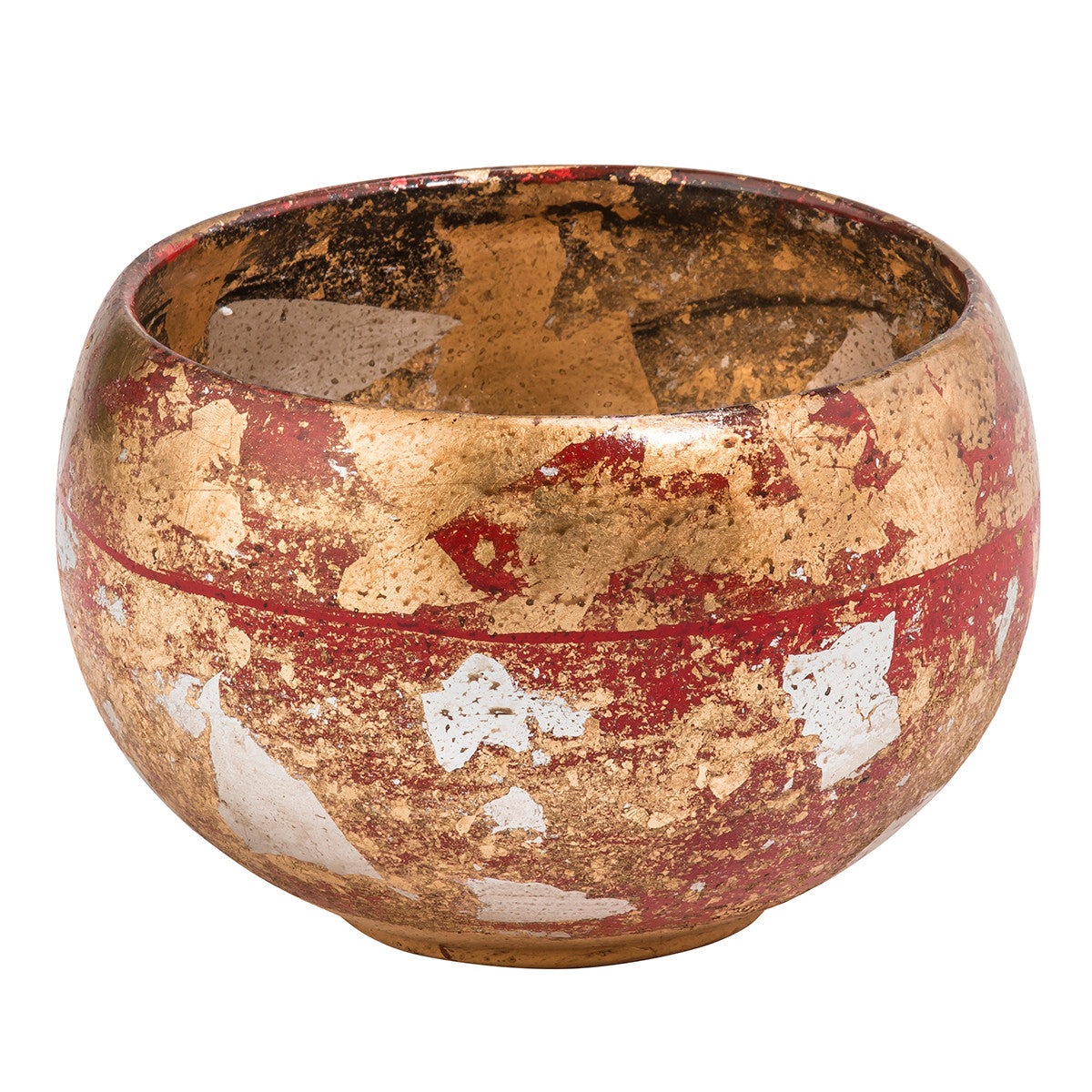 Lucas McKearn Vermillion Gold Charming Accent Bowl