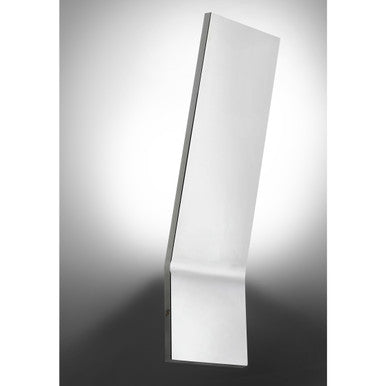 Dainolite 20W Wall Sconce, Polished Chrome with Frosted Diffuser SNJ-1820LEDW-PC