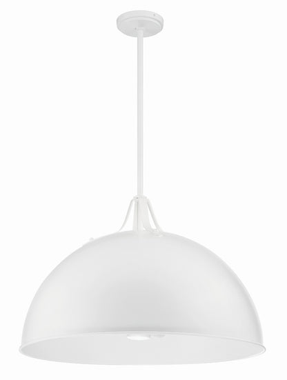 Crystorama Soto 3 Light White Pendant SOT-18017-WH