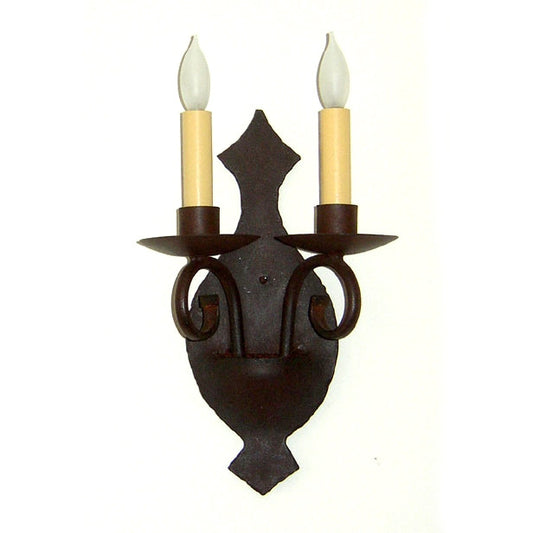 Avignon 2 Candle Sconce by Studio Steel 503