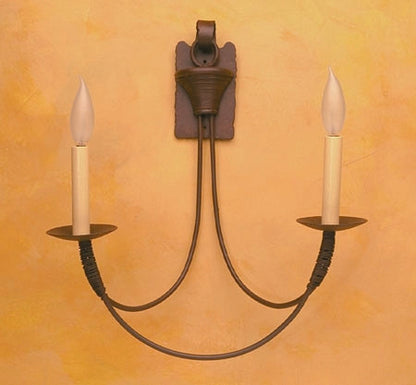 Morris 2 Candle Sconce by Studio Steel 526