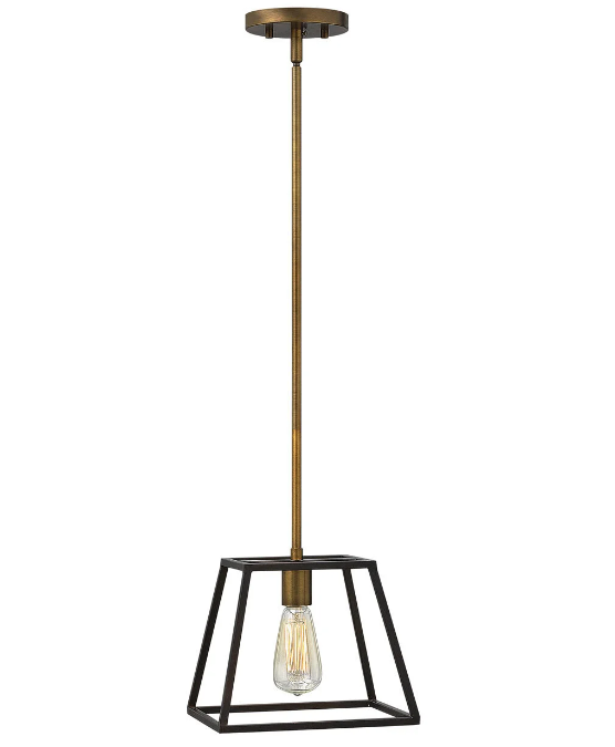 OPEN BOX NEW: Hinkley Lighting Fulton Mini-Pendant in Bronze 3337BZ