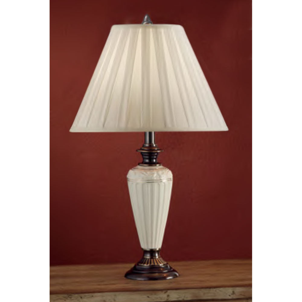 Lite Master Aloise Table Lamp in Dark Solid Brass T5232DB-SR