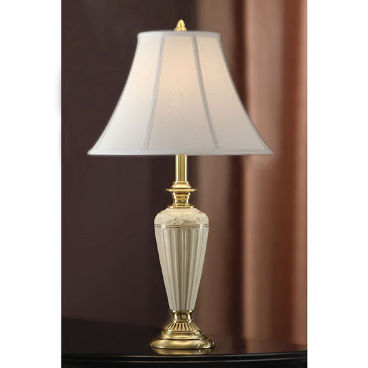 Lite Master Aloise Table Lamp in Polished Solid Brass T5232PB-SL