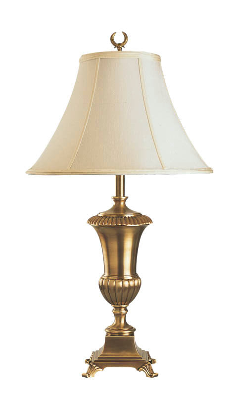 Lite Master Bromley Table Lamp in Antique Solid Brass T6916AB-SL